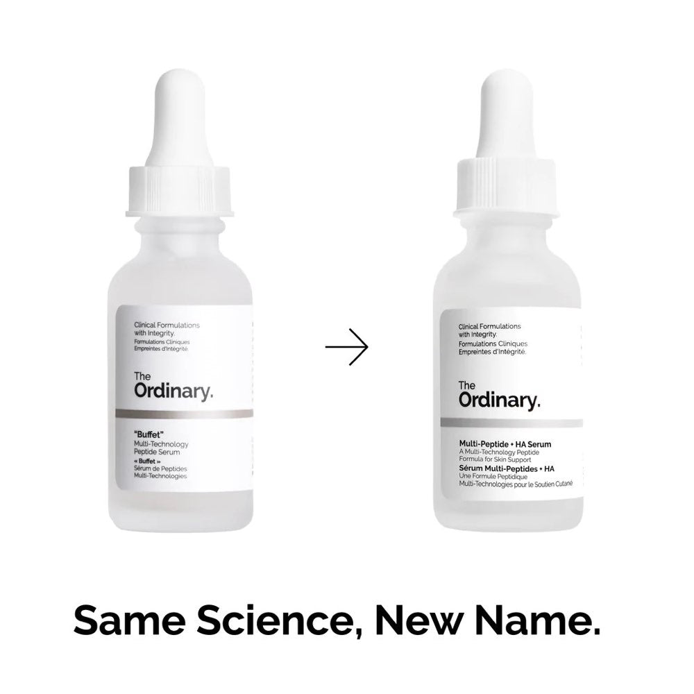 The Ordinary "Buffet" + Multi-Peptides 1 oz/ 30 mL