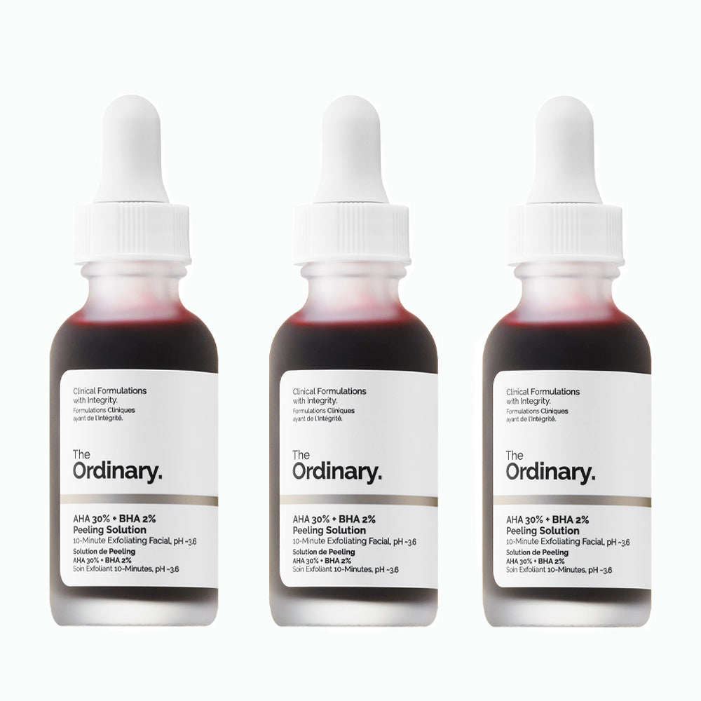 3-Pack The Ordinary Peeling Solution AHA 30% + BHA 2%