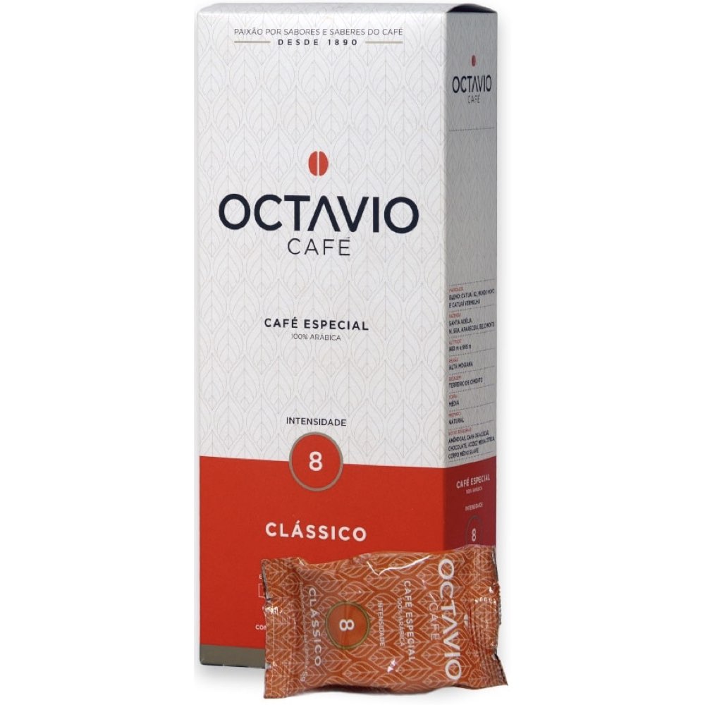 Octavio Gourmet Coffee Special Classic - Intensity 08 Nespresso Capsules 10 units