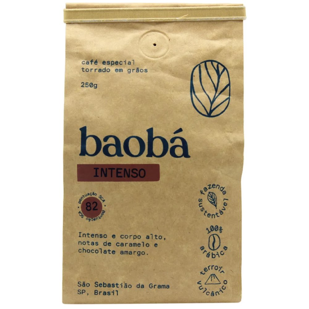 Baoba Intenso Special Gourmet Coffee in Beans 82 pts. 250g