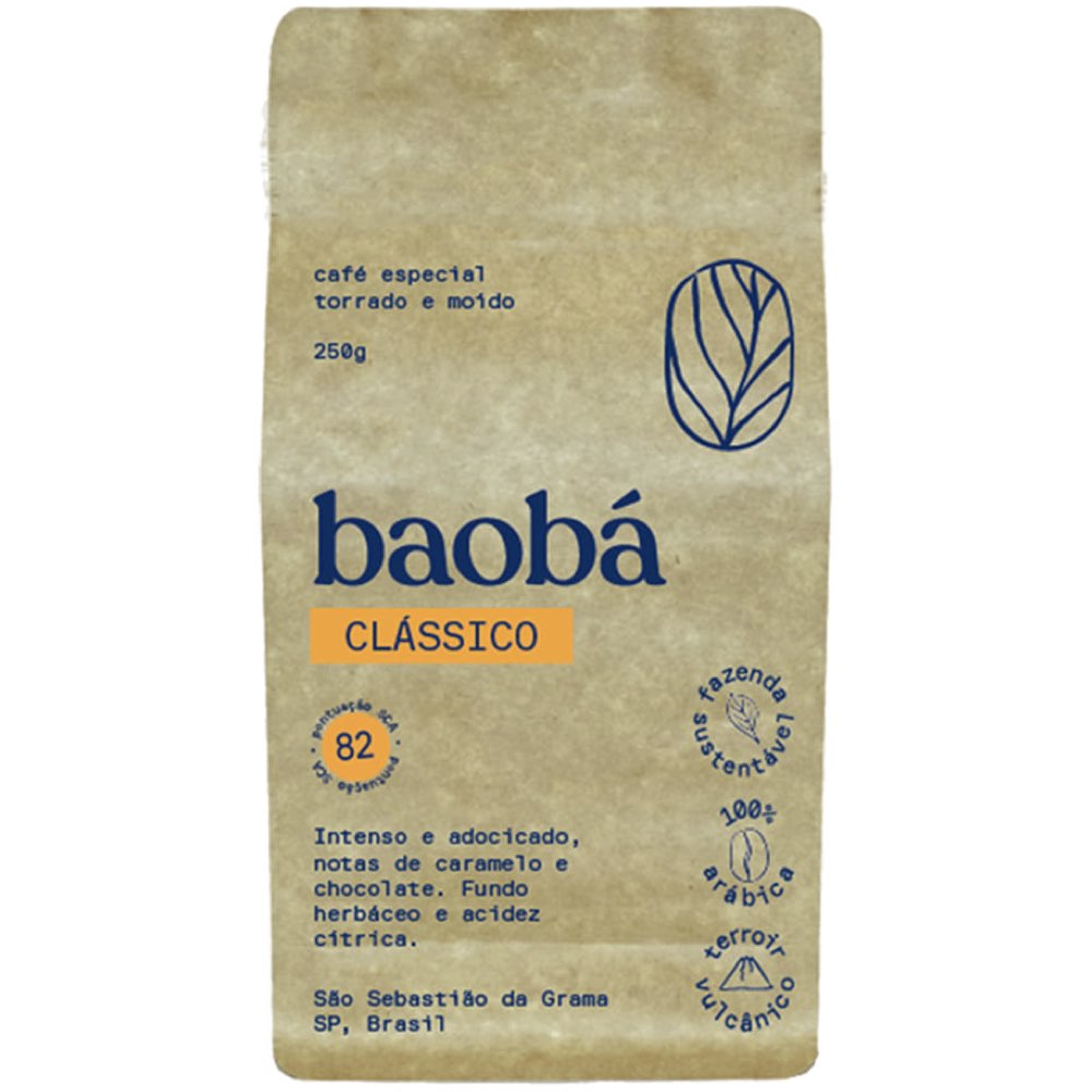 Baoba Classico Special Gourmet Coffee in Beans 82 pts. 250g