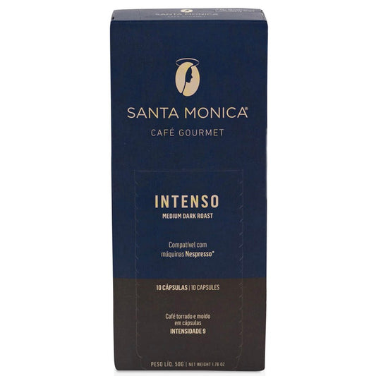 Santa Monica Coffee Intenso Nespresso Capsules 10 Units